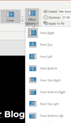 how to add transitions in powerpoint